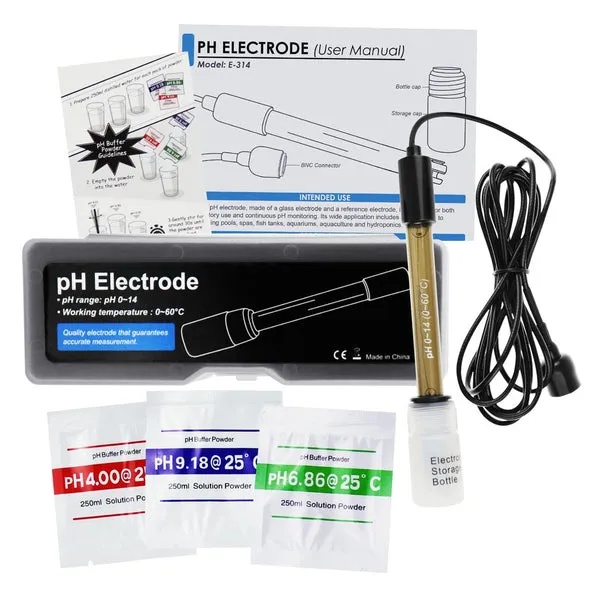 Replacement pH Electrode with Calibration Powder, 0-14 pH - Image 4